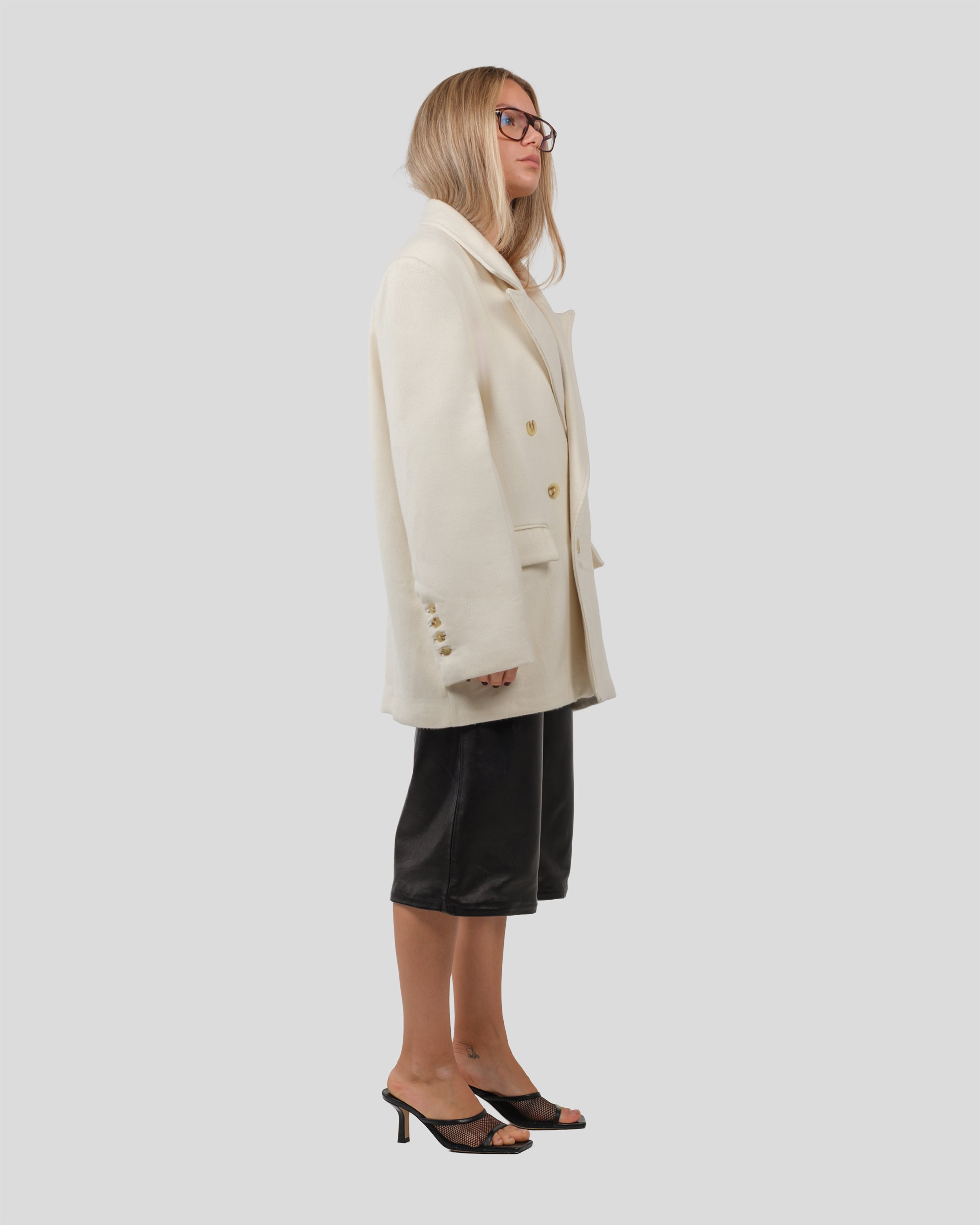 Firenze Zip-Off Cashmere Coat